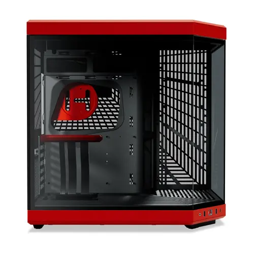 Кутия HYTE Y70 Tempered Glass Black/Red - image 2