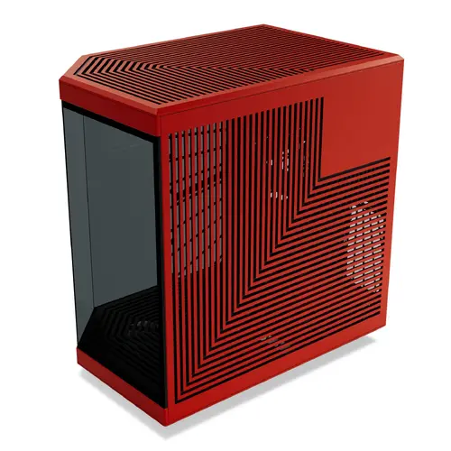 Кутия HYTE Y70 Tempered Glass Black/Red - image 4