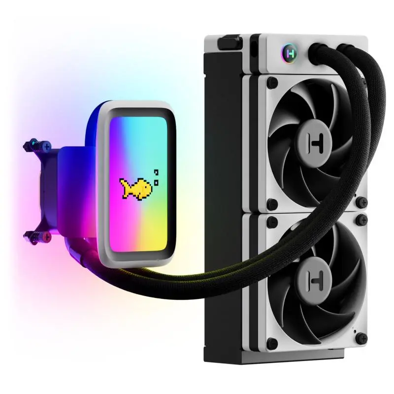 Cooler pentru procesor HYTE THICC Q60 cu display LCD - image 1