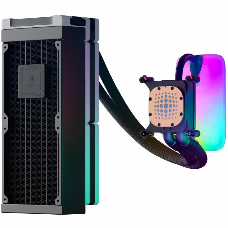 Cooler pentru procesor HYTE THICC Q60 cu display LCD - image 3