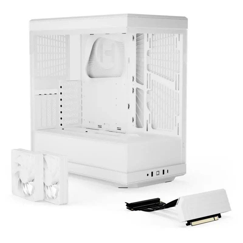 Carcasă HYTE Y40 Tempered Glass, Mid-Tower, Alb - image 6