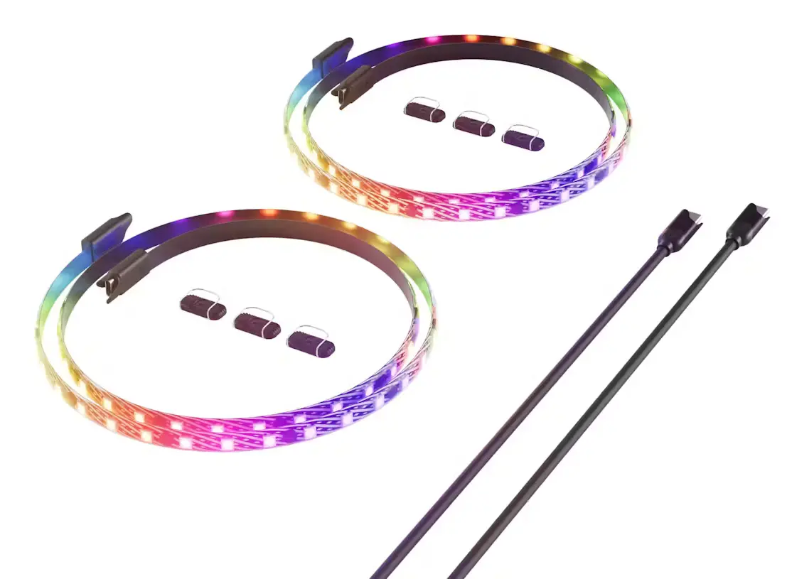 Комплект ARGB LED Ленти 2бр HYTE LS30 - 330 mm