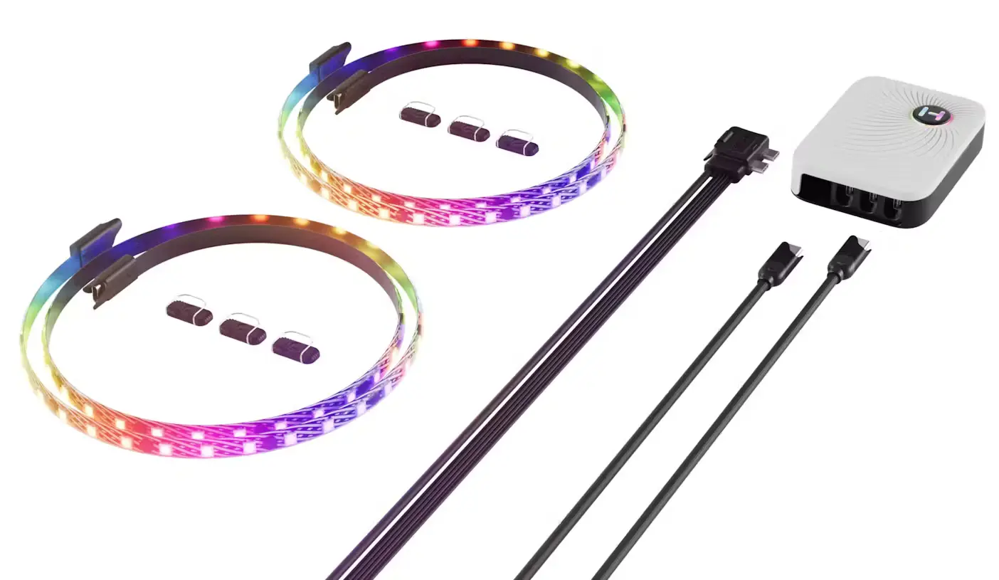 Комплект 2 бр АRGB LED Ленти HYTE LS30 - 330 mm + NP50