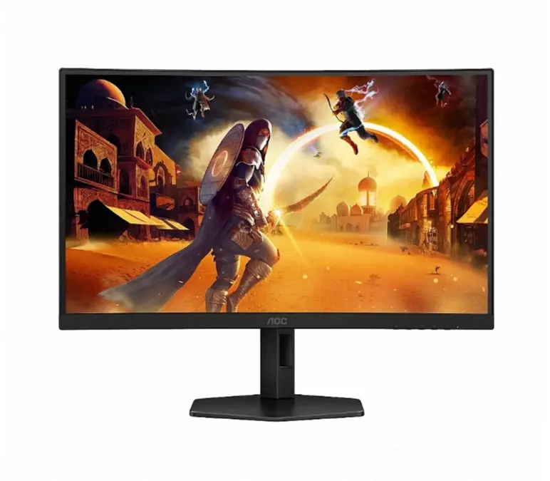 Монитор, AOC C27G4ZXU, 27" Curved 1500R VA WLED, 1920x1080@280Hz, 1ms GtG, 0.3msMPRT, 300cd m/2, 4000:1, 80M:1 DCR, Adaptive Sync, FlickerFree, Low Blue Light, 2Wx2, Tilt, Height Adjust, Swivel, 2xHDMI, DP, USB hub - image 2