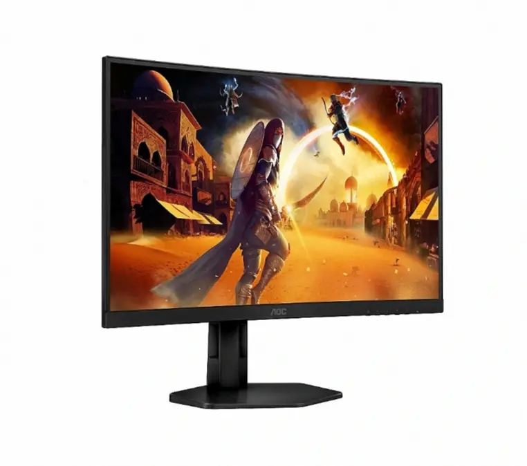 Монитор, AOC C27G4ZXU, 27" Curved 1500R VA WLED, 1920x1080@280Hz, 1ms GtG, 0.3msMPRT, 300cd m/2, 4000:1, 80M:1 DCR, Adaptive Sync, FlickerFree, Low Blue Light, 2Wx2, Tilt, Height Adjust, Swivel, 2xHDMI, DP, USB hub - image 3