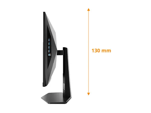 Монитор, AOC C27G4ZXU, 27" Curved 1500R VA WLED, 1920x1080@280Hz, 1ms GtG, 0.3msMPRT, 300cd m/2, 4000:1, 80M:1 DCR, Adaptive Sync, FlickerFree, Low Blue Light, 2Wx2, Tilt, Height Adjust, Swivel, 2xHDMI, DP, USB hub - image 6