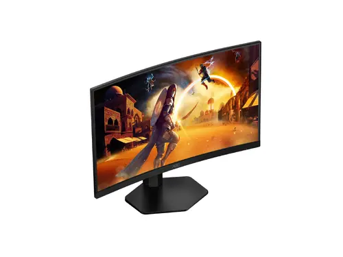 Монитор, AOC C27G4ZXU, 27" Curved 1500R VA WLED, 1920x1080@280Hz, 1ms GtG, 0.3msMPRT, 300cd m/2, 4000:1, 80M:1 DCR, Adaptive Sync, FlickerFree, Low Blue Light, 2Wx2, Tilt, Height Adjust, Swivel, 2xHDMI, DP, USB hub - image 7