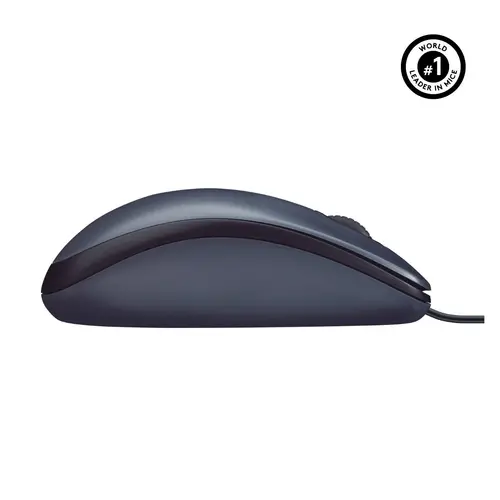 МИШКА LOGITECH B100 - Жична - Black - PN 910-003357 - image 4