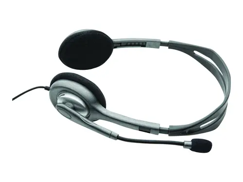 ΑΚΟΥΣΤΙΚΑ LOGITECH H110 - Ενσύρματα - Ασημί - PN 981-000271 - 4