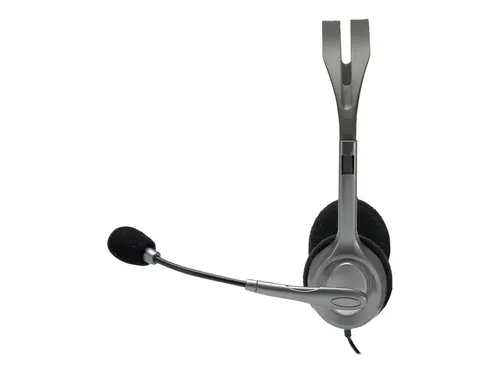 CĂȘTI LOGITECH H110 - Cu fir - Argintiu - PN 981-000271 - 5
