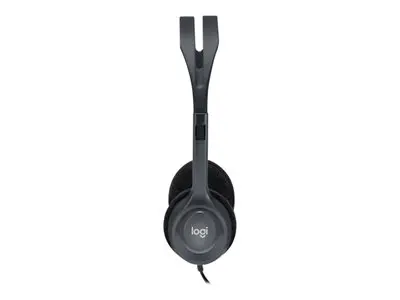CĂȘTI LOGITECH H111 - Cu fir - Negru - PN 981-000593 - image 1