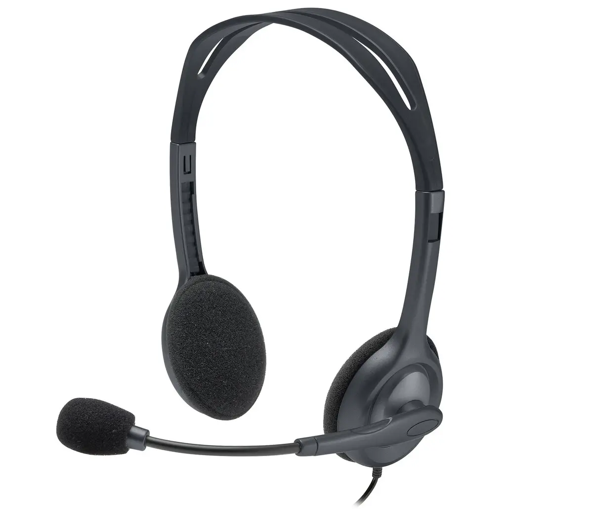 CĂȘTI LOGITECH H111 - Cu fir - Negru - PN 981-000593 - image 2