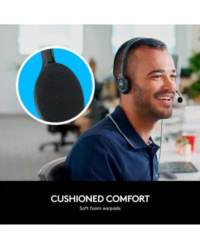 ΑΚΟΥΣΤΙΚΑ LOGITECH H111 - Ενσύρματα - Μαύρο - PN 981-000593 - image 4