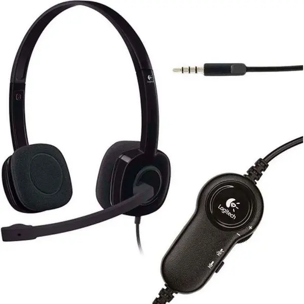 СЛУШАЛКИ LOGITECH H151 - Wired - Black - PN 981-000589 - image 3