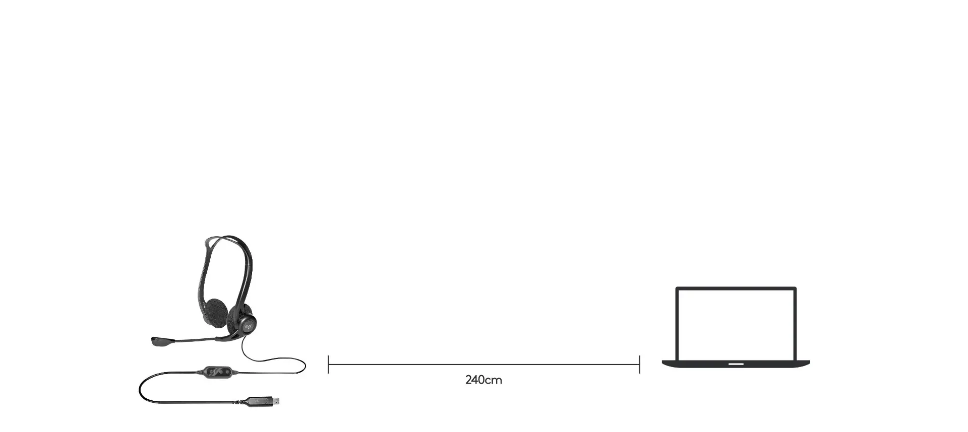 ΑΚΟΥΣΤΙΚΑ LOGITECH PC960 - USB - Μαύρο - PN 981-000100 - image 6