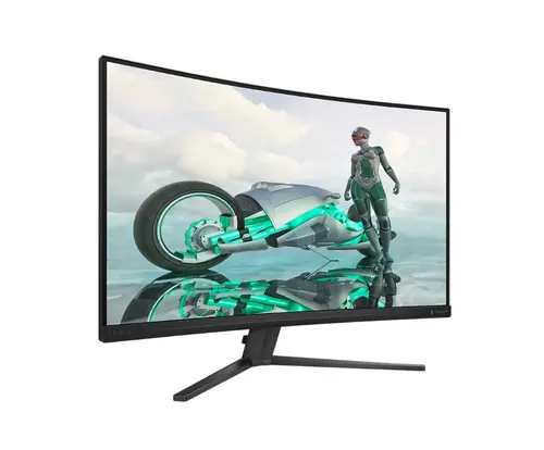 Монитор, Philips Evnia 32M2C3500L, 31.5" Curved 1500R VA WLED, 2560x1440@180Hz, 1ms GtG, 0.5ms MPRT, 300cd m/2, 3000:1, Mega Infinity DCR, Adaptive Sync, FlickerFree, Low Blue Light, Tilt, 2xHDMI, DP