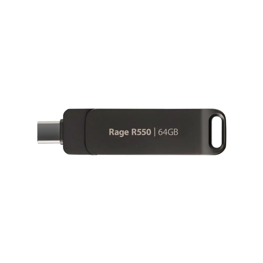 Memorie, Patriot Rage R550 64GB USB 3.2 Gen 1 Type A+C - image 2