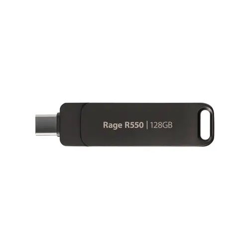 Памет, Patriot Rage R550 128GB USB 3.2 Gen 1 Type A+C - image 2