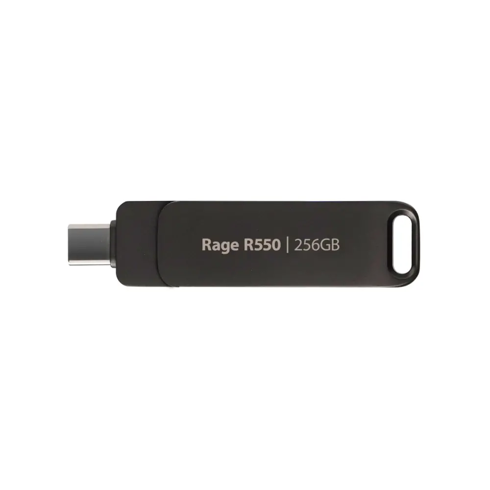 Памет, Patriot Rage R550 256GB USB 3.2 Gen 1 Type A+C - image 2