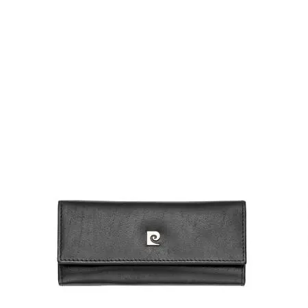 Калъф за ключове черен с клипс PIERRE CARDIN