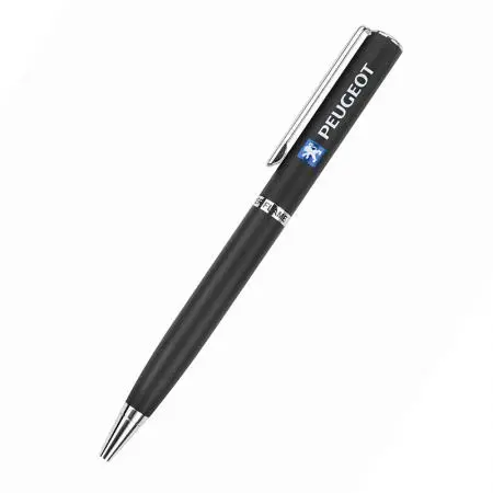 Подаръчен сет от тефтер и химикал на SILVER FLAME с лого на Peugeot - image 6