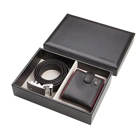 Комплект портфейл и колан SILVER FLAME с лого на AUDI - 100 см - image 6