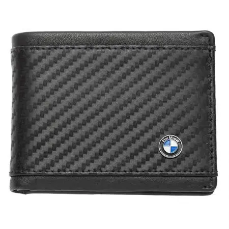 Portofel pentru bărbați SILVER FLAME cu logo BMW - 1