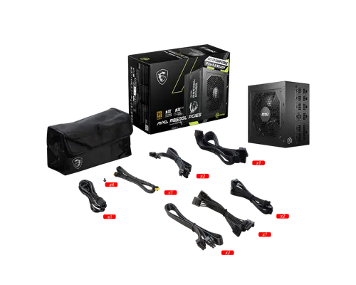 Захранване, PSU MSI MAG A850GL PCIE5 - image 3
