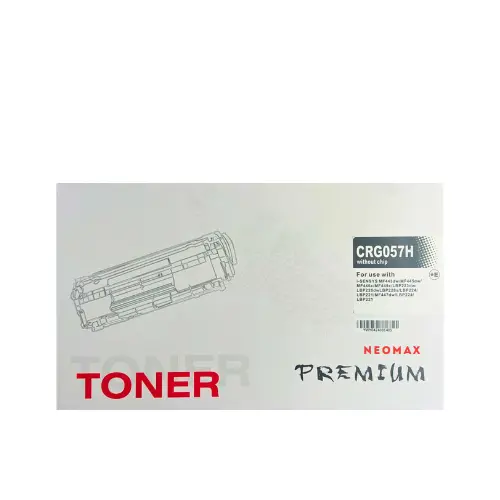 КАСЕТА ЗА CANON i-SENSYS LBP220 Series/MF440 Series - HIGH CAPACITY - CRG057H (CRG-057H) - 3010C002 - Black - WITHOUT CHIP / БЕЗ ЧИП - PN CT-CRG057H - NEOMAX