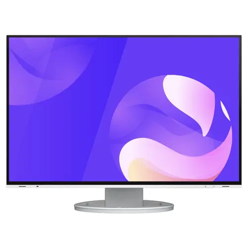 Monitor EIZO FlexScan EV2495, IPS, 24 inch, Wide, UXGA, DisplayPort, HDMI, USB-C, USB-C Daisychain USB Hub, RJ-45, Alb - 1