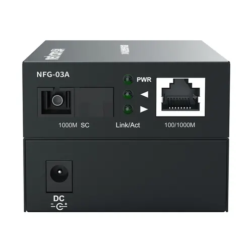 Convertor Stonet NFG-03A, 1GbE RJ45 la Gigabit SM SC, 3km - 3