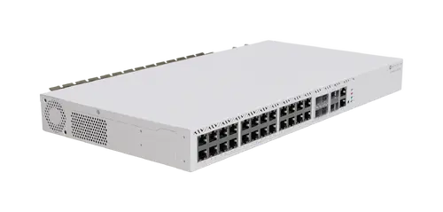 Комутатор MikroTik CRS326-4C+20G+2Q+R, 24x2.5G, 2xQSFP+, 4xSFP+, 650MHz, 64MB - image 2
