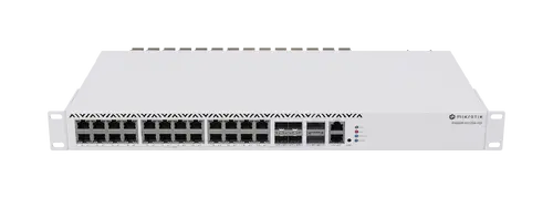 Switch MikroTik CRS326-4C+20G+2Q+R, 24x2.5G, 2xQSFP+, 4xSFP+, 650MHz, 64MB - 1