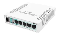 Комутатор MikroTik CSS106-5G-1S, RB260GS, 5xGE, 1xSFP, PoE in, Atheros, SwOS