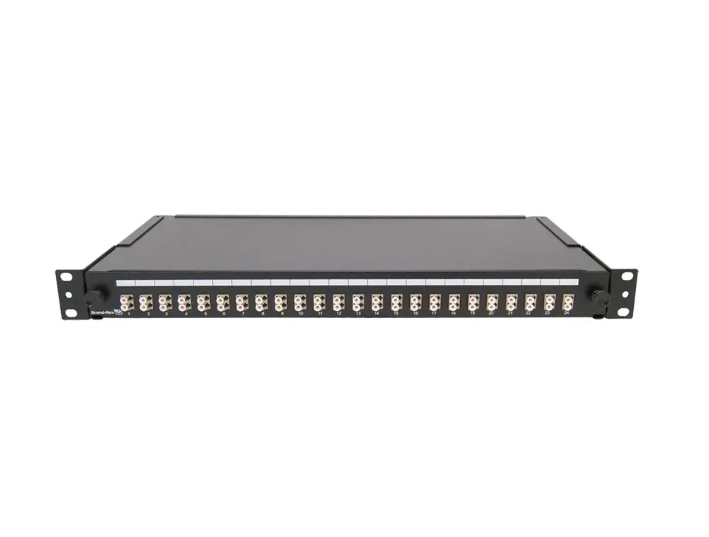 Panou optic SeaMAX, 24 adaptoare SC Duplex Multimode - negru