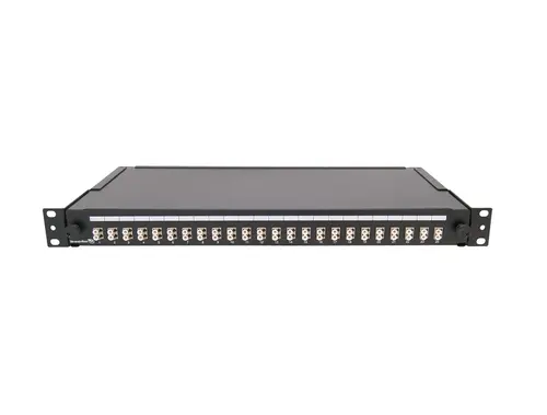 Оптичен панел SeaMAX, 24 SC Duplex Multimode adapters - Black