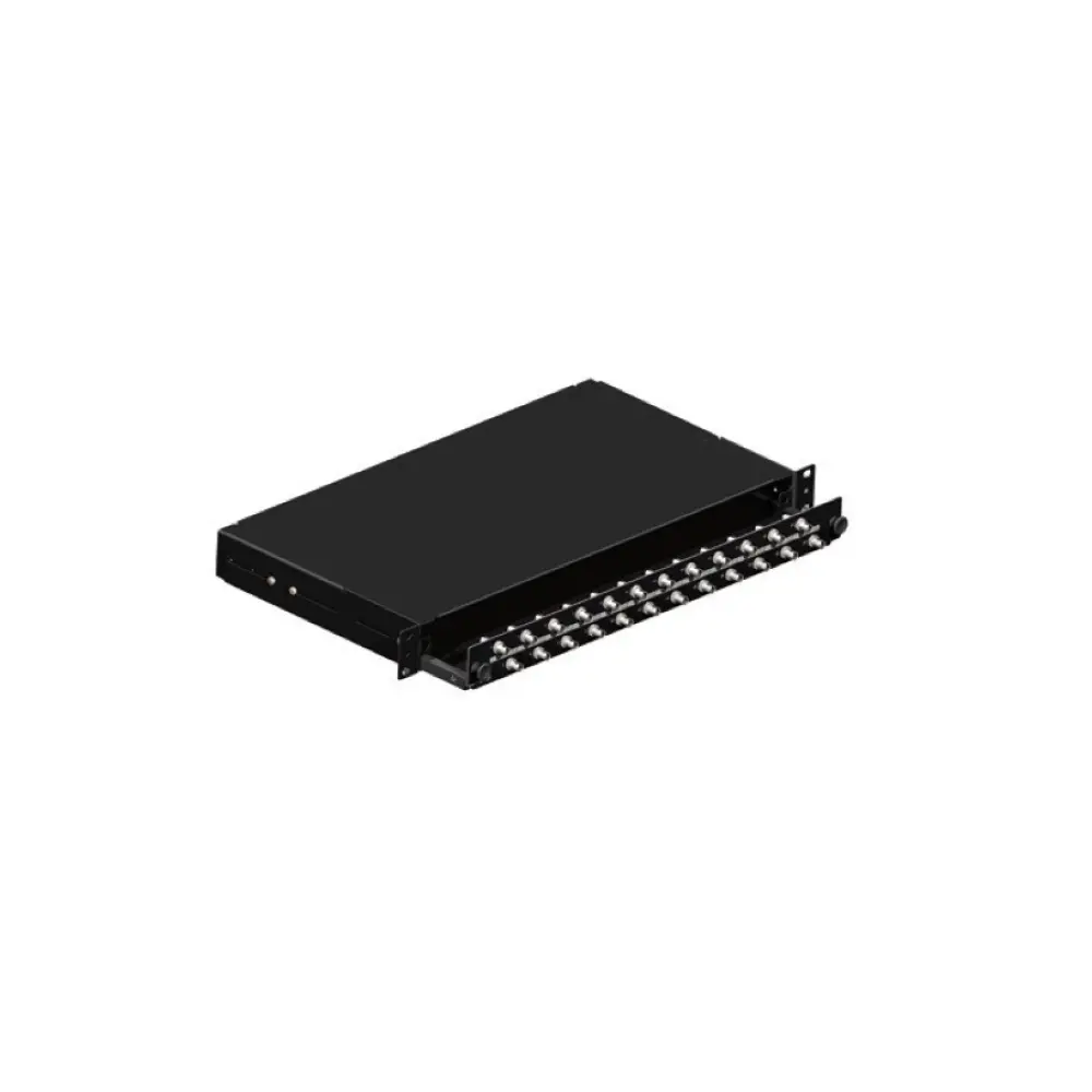 Оптичен панел Brand-Rex MFCC1SXMM04ST2, 4ST MM адаптери, черен