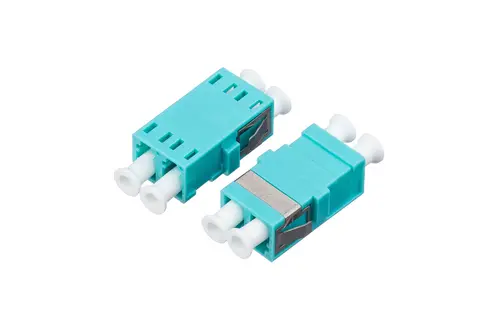 Οπτικός προσαρμογέας SeaMAX, LC, MM OM3, duplex - μπεζ - 1