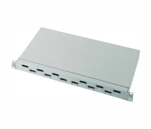 Οπτικό πάνελ 3M SPP3-E-1CD, 12 θύρες/ 24 ίνες, 1U, γκρι, SC Duplex - 1