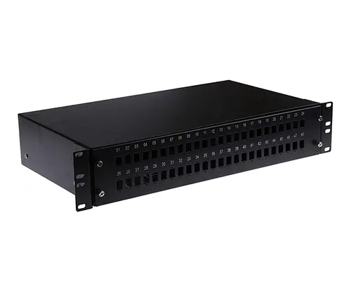 Оптичен панел SeaMAX, 48x SC simplex, 2U, празен - image 1