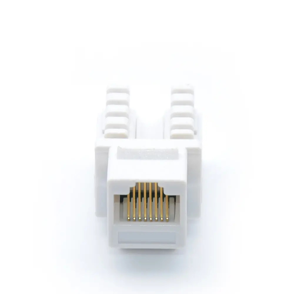 Ένθεμα Brand-Rex Cat.5e, θωρακισμένο, 110 IDC 568A/B, λευκό