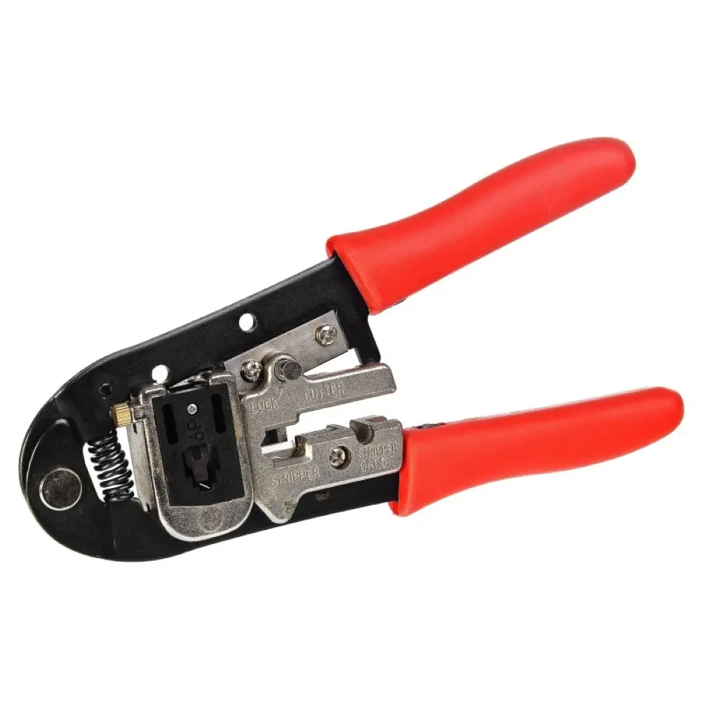 Clește, unealtă de sertizare pentru mufe 6P6C/ RJ12, 6P/4C/ RJ11 și 6P2C