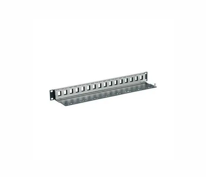 Patch panel 3M VOL-PPCA-F24K, 24 θύρες, 1U, ματ αλουμίνιο, κενό - image 1