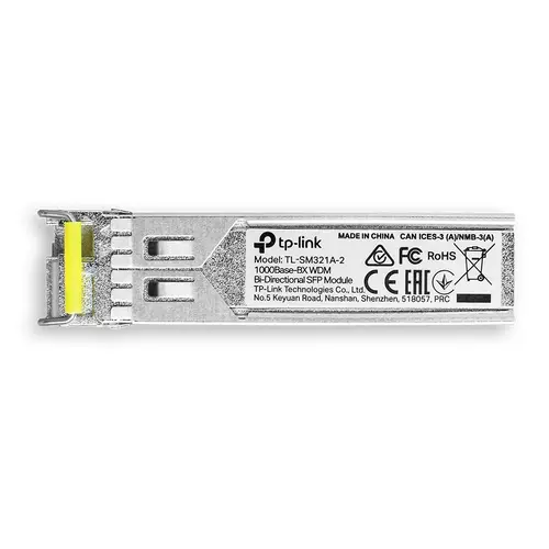 Оптичен модул TP-Link TL-SM321A-2, WDM Gbit SFP, LC, T:1550nm/R:1310nm, SM, 2км - image 1