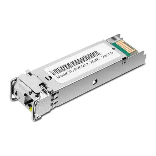 Оптичен модул TP-Link TL-SM321A-2, WDM Gbit SFP, LC, T:1550nm/R:1310nm, SM, 2км