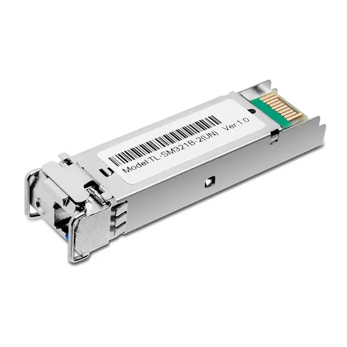 Оптичен модул TP-Link TL-SM321B-2, WDM Gbit SFP, LC, TX:1310nm/RX:1550nm,SM, 2км