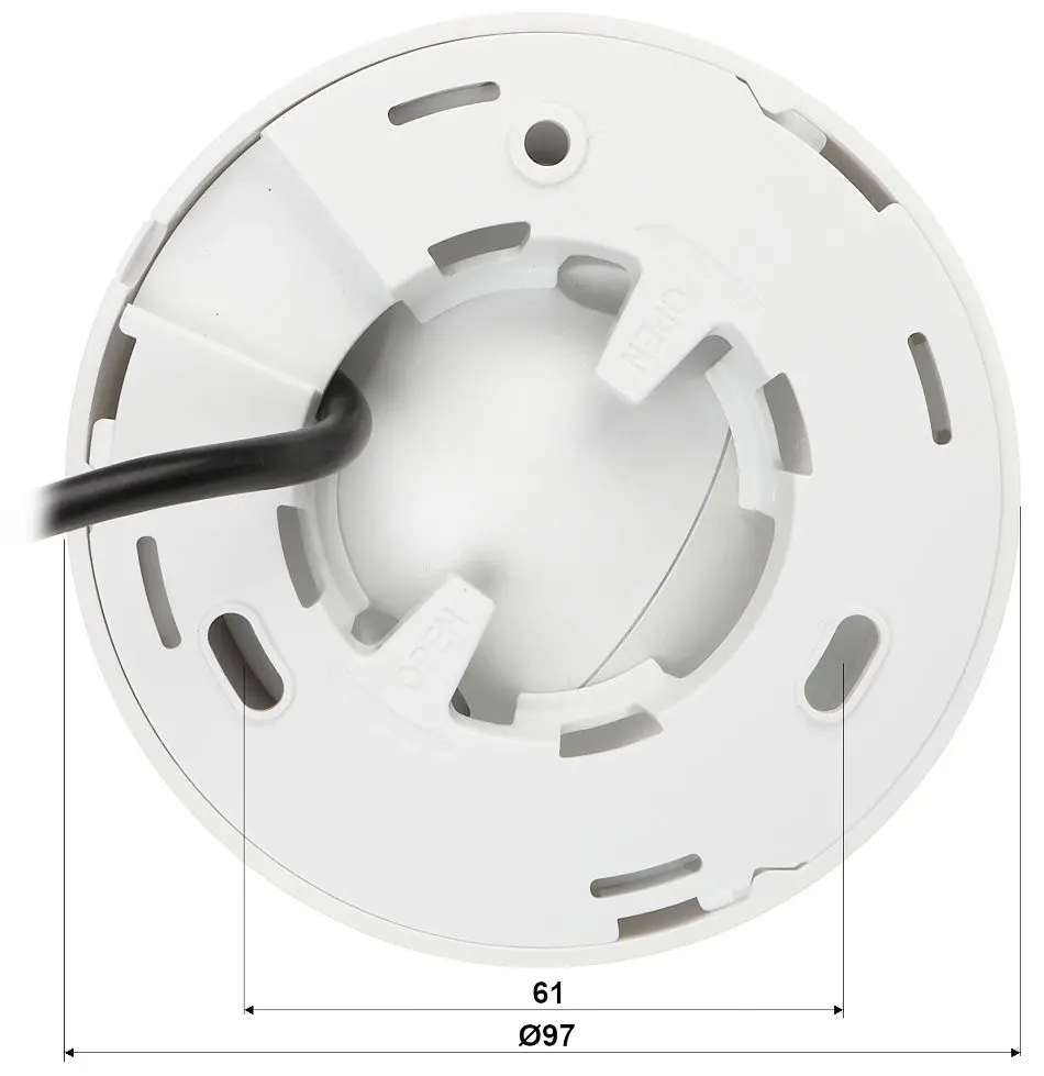 Kамера Dahua HAC-HDW1800TL-A-0280B, 8MP, куполна, HDCVI, 4K , 2,8мм, ден/нощ - image 2