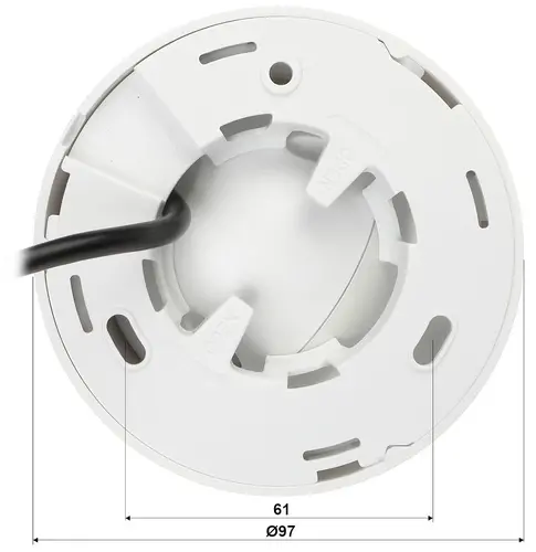 Kамера Dahua HAC-HDW1800TL-A-0280B, 8MP, куполна, HDCVI, 4K , 2,8мм, ден/нощ - image 2