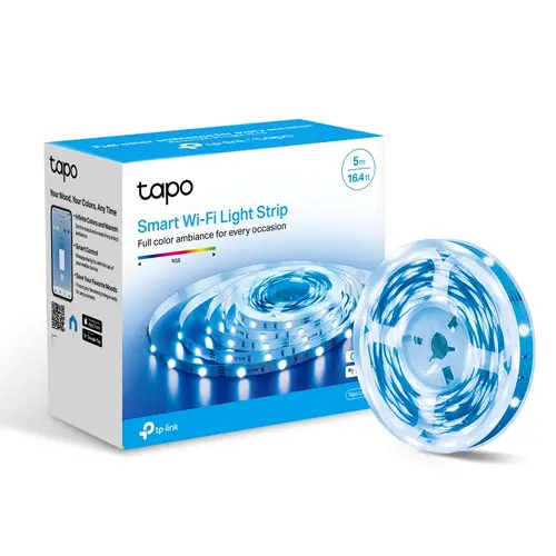 Λωρίδα LED TP-Link Tapo L900-5, WiFi, 5μ., 13.5W, πολύχρωμη - 6