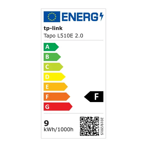 Bec TP-Link Tapo L510E, E27, 8.7W, 2.700K, 806 lumeni - 2